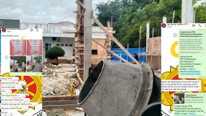 Dugaan Ada Apa?, Oleh Oknum Dinkes, Yang Juga Merangkap Selaku PPK Proyek Pembanguan Ruang Cat-Hlab Rsud Langsa.