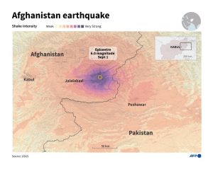 Gempa Merusak, M.6.0, Guncang Afghanistan, Tidak Berdampak Di Wilayah Indonesia.