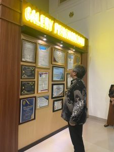 Disela Kunjungan, Dirbinganis Bacakan Puisi Tilamuta Dalam Kenangan.