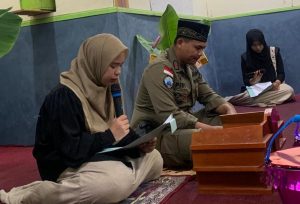 Maulid Nabi Di Paniai, Satgas Ops Damai Cartenz, Bersama Warga Muslim Gelar Pengajian Dengan Khidmat.