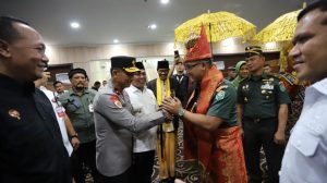 Kapolda Aceh, Sambut Kedatangan Pangdam IM Mayjen TNI Joko Hadi Susilo.