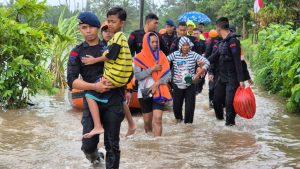 Banjir Dan Longsor, Melanda Bali, Polri Kerahkan Personel Bantu Penanganan.