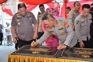 Kapolda Sulteng, Resmikan Gedung Rawat Inap VVIP Bhara Daksa Rumkit Bhayangkara Palu.