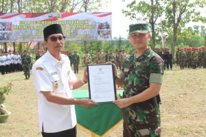 Karya Bakti TNI Manunggal Guyub Rukun Ke-22 Tahun 2025, Jatuh Di Desa Sepat Masaran.
