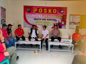 Polda Metro Jaya, Supervisi Kampung Tangguh Anti Narkoba, Di Jaka Mulya : Sinergi Cegah Peredaran Narkoba.