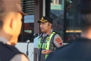 Arahan Kapolres ; Layani Dan Bantu Masyarakat, Yang Akan Beraktivitas Di Pagi Hari.