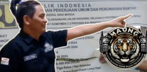 DPP LSM MAUNG  Serukan KPK Usut Tuntas Dugaan Korupsi Proyek Jalan Rp18,4 Miliar