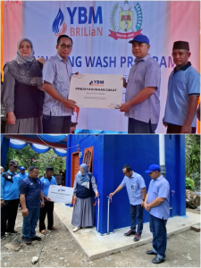 BRI Cabang Stabat dan YBM BRILiaN RO Medan Resmikan WASH: Jawaban atas Krisis Air Bersih di Langkat
