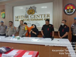 Polres kota Tangerang Ungkap Kematian Wanita Muda di Hotel Golden Tulip, Bersama dua Lelaki Kenalannya Ditetapkan Sebagai Tersangka