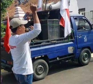 Penjaga Alam NKRI Dan KOLEBAT Banten, Tolak Keras Tambang PT. BHT, Di Pagintungan: Pemerintah Jangan Jadi Pelayan Mafia Tambang.