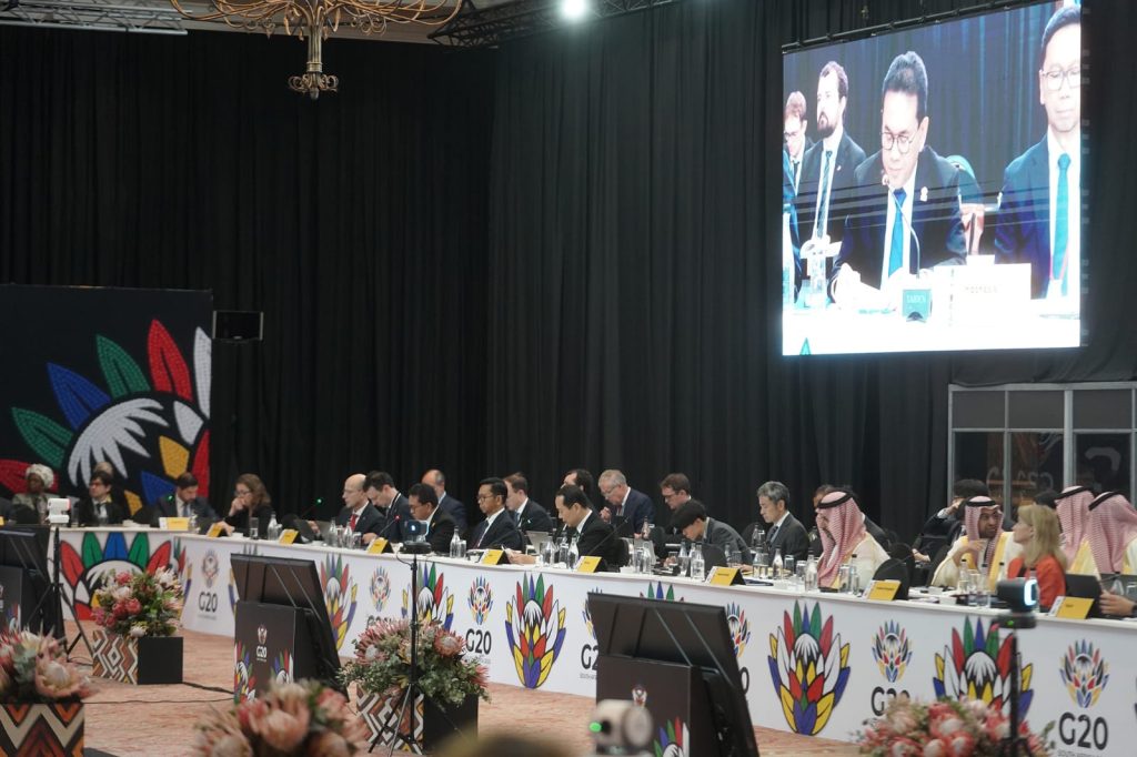 Mendag RI, Pada G20 Trade And Investment Ministerial Meeting (TIMM) Sesi III.