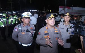 Hadirkan Rasa Aman, Polda Metro Jaya, Intensifkan Patroli Di Wilayah Jakarta Pusat Malam Ini.