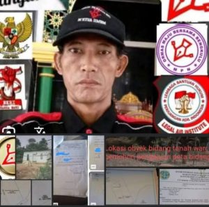 Ketum OMBB, “M DIAMIN”, Angkat Bicara, Terkait Koplik Sengketa Tanah, Di Pekan Sabtu Kota Bengkulu.