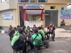 Polres Jakpus, Bikin Inovasi Rakyat Mart Dan Auto, Untuk Komunitas Ojol.