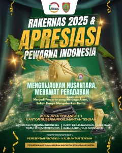 Pewarna Mengguncang Kalteng: Rakernas 2025 Lahirkan “Agen Perubahan” Jurnalis!