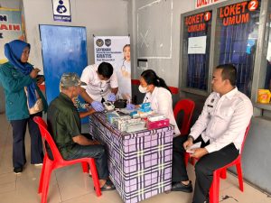 Lapas Kelas II A Bagansiapi-api, Adakan Kegiatan Sosial, Berupa Pemeriksaan Kesehatan Gratis, Bagi Warga Sekitar.