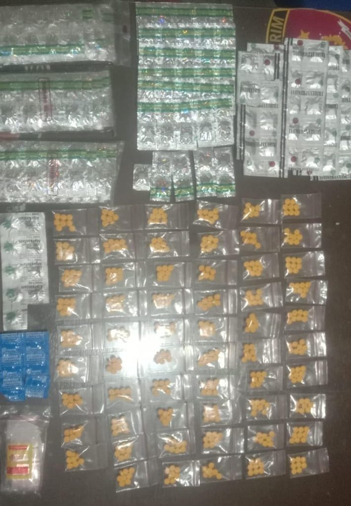 Polsek Cipondoh Ungkap Penjualan Obat Terlarang di Toko Kosmetik