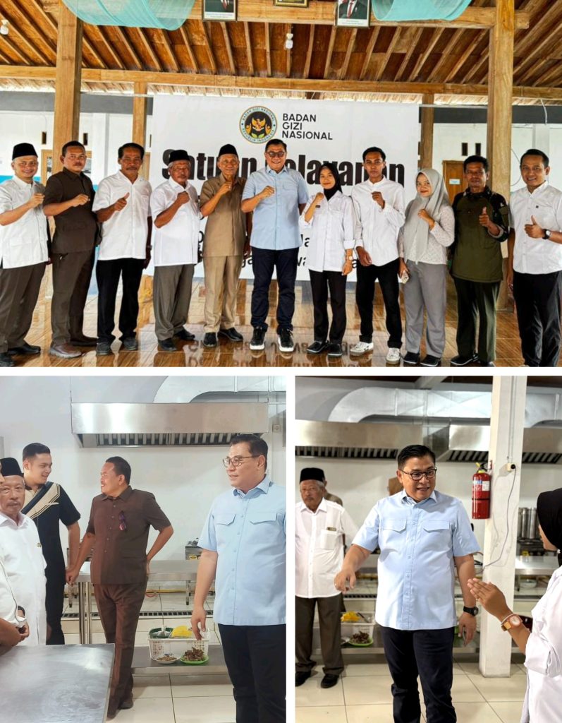 Kawal Program Prabowo, Danang Wicaksana Tinjau Dapur Makan Bergizi Gratis di Grobogan.