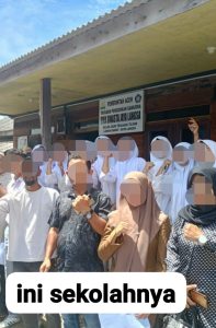 Aktivis LSM BLJ Aceh, Temukan Di Kota Langsa, Diduga Masih Ada Sekolah SMA, Yang Bermodal Ruang Kelas Murid Belajar.