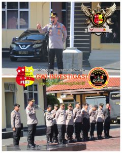 Cegah Pelanggaran, Kapolres Lebak berikan Arahan ke Personel