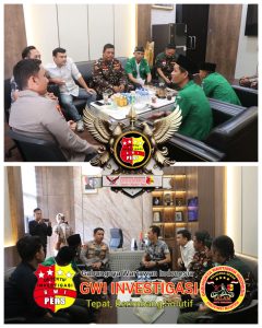 Jalin Silaturahmi, Kapolres Lebak Terima Audensi dari Pengurus GP Ansor Lebak