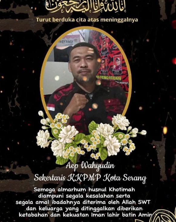 Gabungnya Wartawan Indonesia “GWI” Ikut Bela Sungkawa Atas Wafatnya Ketua “KKPMP” Kota Serang-Banten.