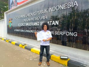 3 ORANG KENA PASAL 385 & 376 KUH PIDANA GARA-GARA DILAPORKAN ADV. PUGUH KRIBO KE POLRES TANGERANG SELATAN