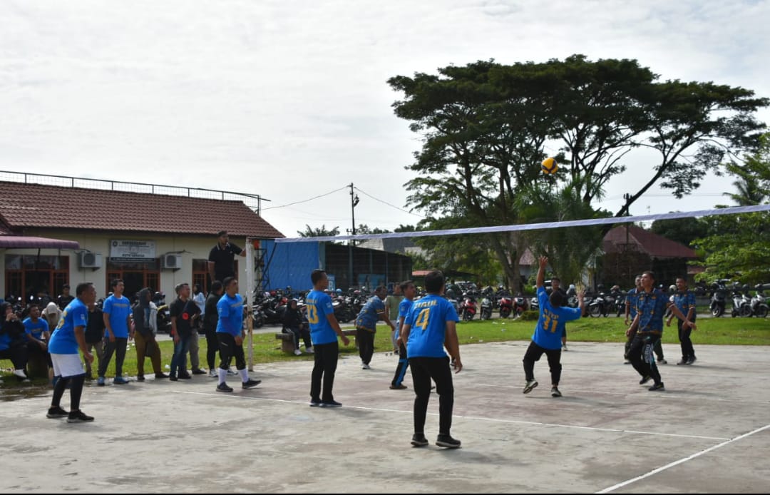 Pemko Langsa, Gelar Turnamen Volley Antar Instansi Peringati HUT KORPRI Ke-54