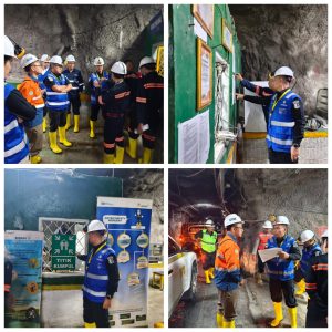 Tim Audit Kor-Sabhara Polri, Tinjau Langsung Sistem Pengamanan Obvitnas Di PT Antam Pongkor.