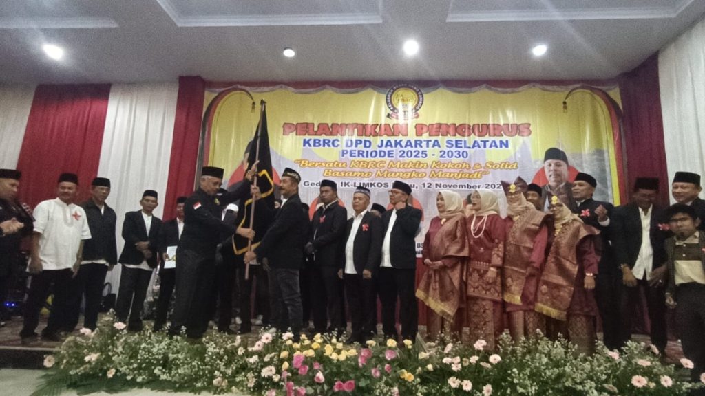Pelantikan Pengurus KBRC DPD Jakarta Selatan Periode 2025–2029 Sukses: Teguhkan Semangat Kebersamaan