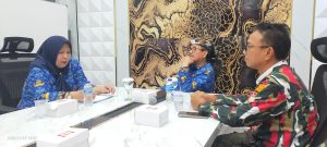 Laskar merah putih kabupaten cirebon, silahturahmi ke kantor bupati cirebon memperkenalkan susunan baru kepengurusan