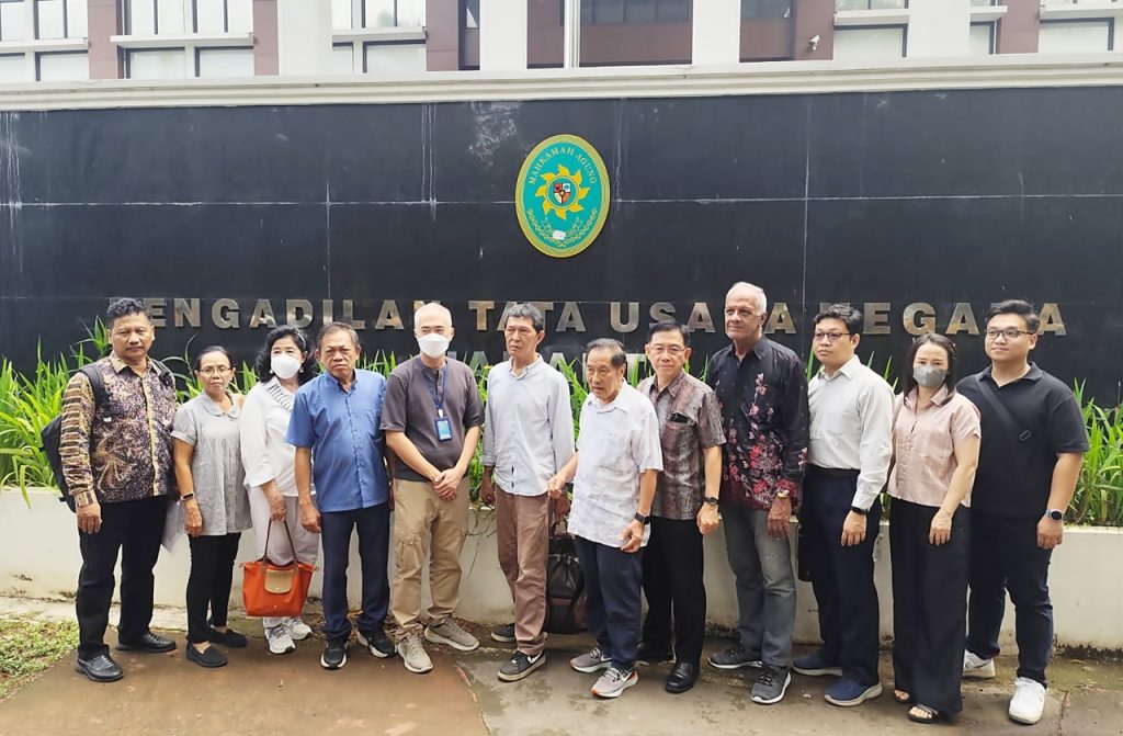 Sidang Ke-6, Sengketa Tanah Ruko Marina Tama, BPN dan Kemenhan Tak Beri Keterangan Usai Persidangan.