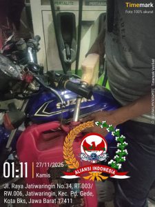 Lembaga Aliansi Indonesia Meminta Tegas Kepada BPH Migas Agar SPBU 34.171.28 Di Jalan Raya Jatiwaringin Kecamatan Pondok Gede Bekasi Jawa Barat Segera Di Adakan Tindak Tegas