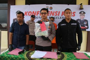 Pemuda Tukang Las,Terlilit Hutang di Bekuk Satreskrim Polresta Magelang Nekat Begal Emas