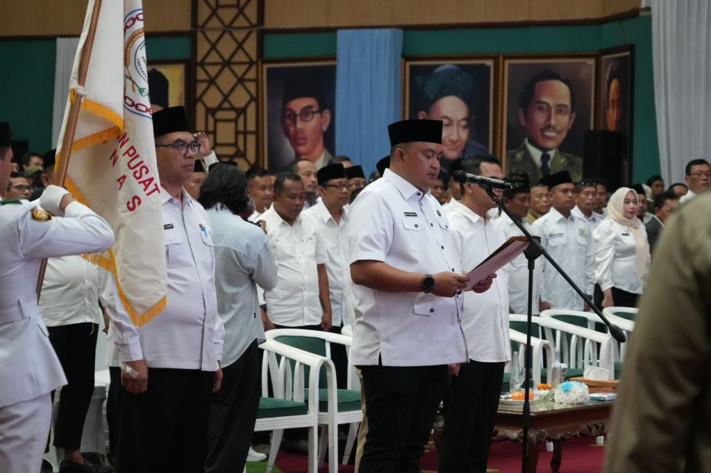 Jamintel Sosialisasi Jaga Desa dan Pengukuhan DPC ABPEDNAS di Kabupaten Bogor