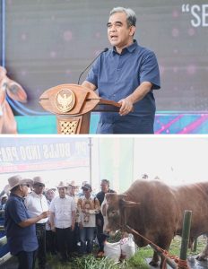 Ketua MPR: Menteri Amran Sangat Responsif Atasi Masalah Pertanian dan Peternakan.