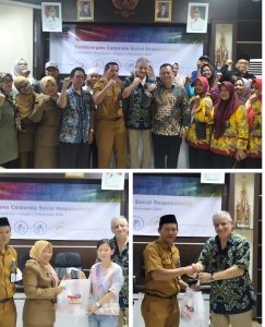 Dukung Zero Carbon 2030, PT Total Energies Laksanakan CSR di Kelurahan Samangraya.