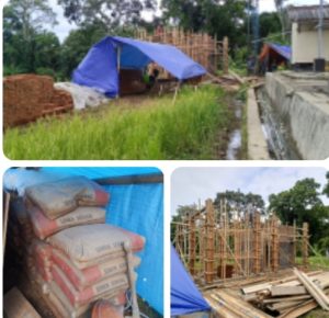 Diduga Proyek Siluman, Pembangunan Pamsimas di Desa Pondok Kahuru – Ciomas Tidak Dilengkapi Papan Proyek.