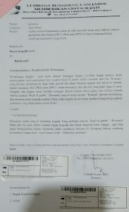 Aktivis LSM Bungoeng Lam Jaroe, Layangkan Surat Ke Pihak Kapolda Aceh Dan Kapolres Langsa.