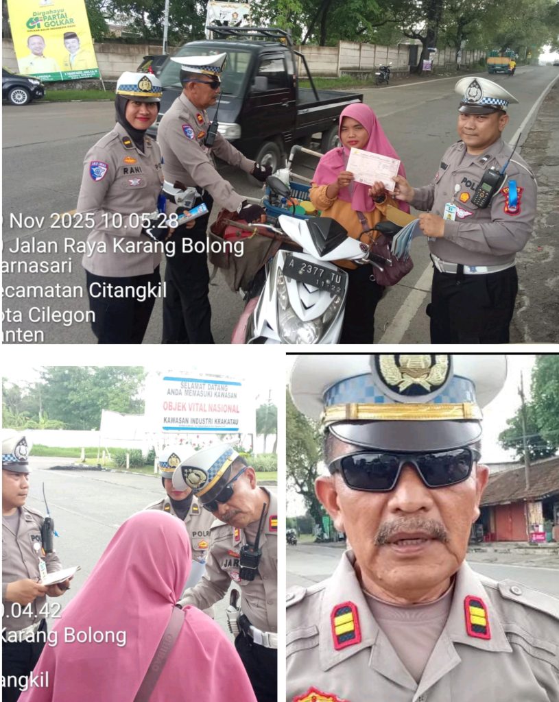 Operasi Zebra Maung Yang ke-3 Polres Cilegon Polda Banten, Berjalan Rapih Dan Kondusif.