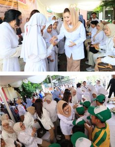 Perempuan Partai Gerindra, Bagikan 750 Paket Sembako dan Santunan Anak Yatim di Jakarta.