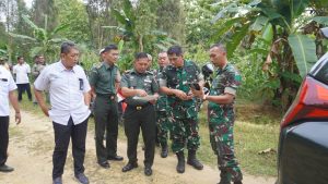 Dandim Boyolali, Dampingi Danrem 074/Warastratama, Tinjau Lokasi Rencana Pembangunan Yon Teritorial Pembangunan Di Juwangi.