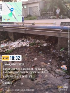 Jembatan Dusun Gubuk Masjid, Di Banjar Sari, Tak Kunjung Di Benahi, Warga Soroti Kepedulian Gubernur NTB.