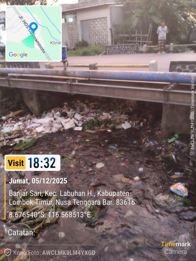 Jembatan Dusun Gubuk Masjid, Di Banjar Sari, Tak Kunjung Di Benahi, Warga Soroti Kepedulian Gubernur NTB.