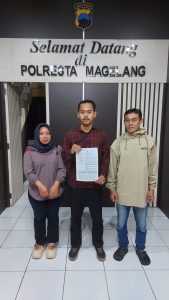 Wanita Asal Temanggung, Diduga Tertipu Uang 35 Juta, Laporkan Penyalur TKI Ke Polresta Magelang.