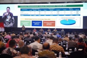 Dirjen PSKP dalam Pengarahan Umum Rakernas Kementerian ATR/BPN: Kolaborasi Antar Lembaga Kunci Berantas Mafia Tanah