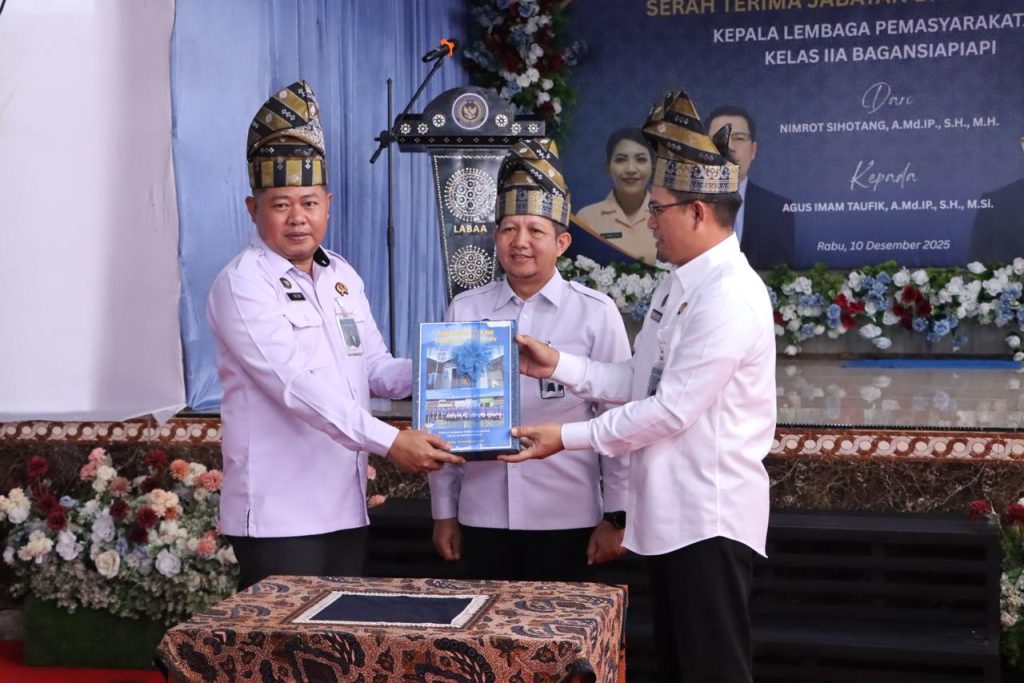 “Agus Imam Taufik”, Jabat Kalapas Baru Siap Pimpin Lapas klass II A Bagan Siapiapi.