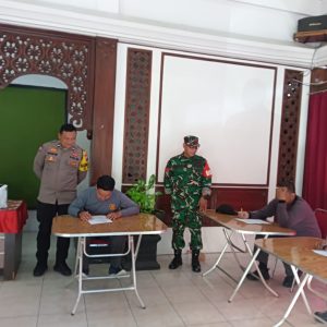 Serma Aris, Guna Menunjang Tantangan Ke Depan, Kelurahan Kratonan Gelar Tes Uji Kemampuan Linmas.