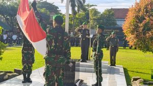 Kodim Sragen, Gelar Upacara 17-An, Untuk Tingkatkan Jiwa Nasionalisme.
