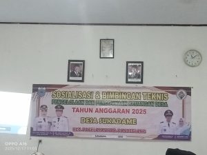 Kesra Dan Kadus 1, Tidak Hadir Dalam Bimtek Pengelolaan Keuangan Desa Suka Dame, Kades Asep Rizal Khudori, S.IP : Sangat Memalukan.